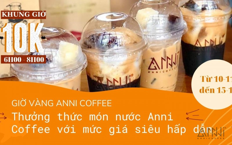 Giờ vàng vui cùng  ANNI COFFEE CÀ MAU